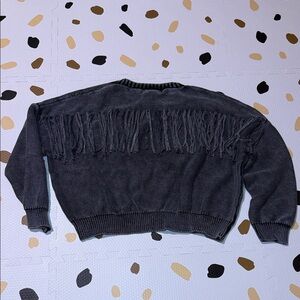 Vintage Havana fringe tassel sweater